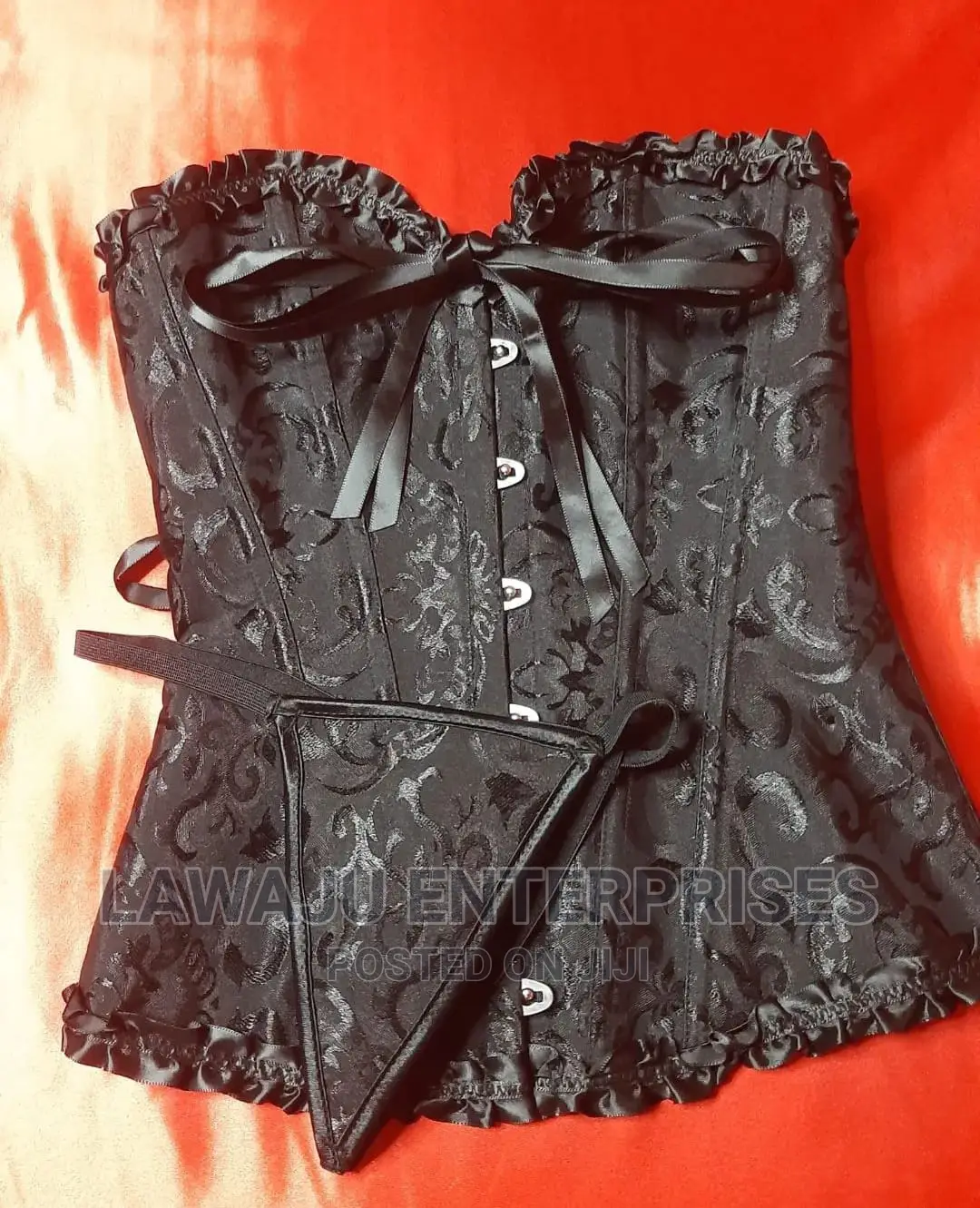 Corset + G- String Thong Quality Set