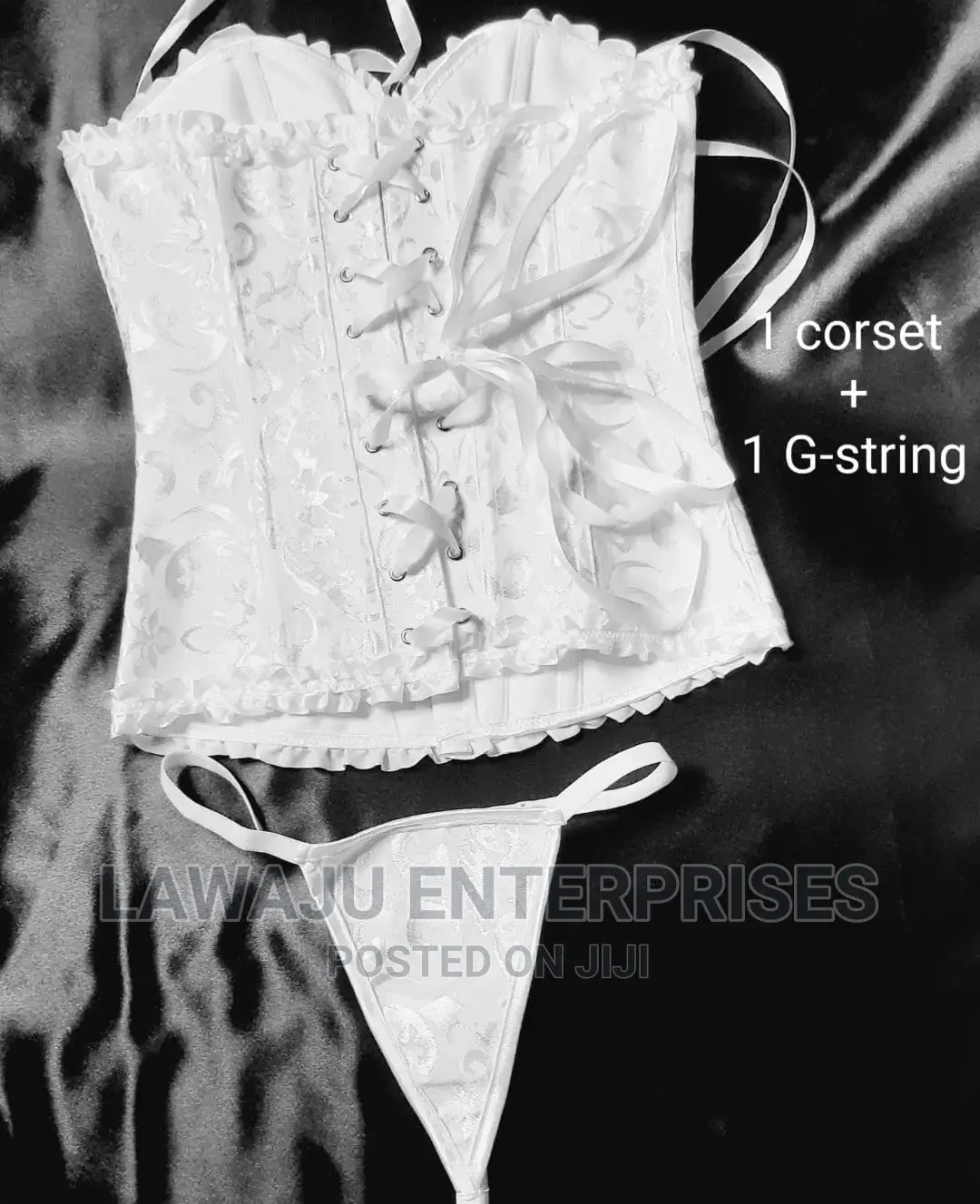 Corset + G- String Thong Quality Set