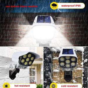 Motion Sensor Solar Lights 3 Modes 77 LED Solar Wall . - thumbnail 2