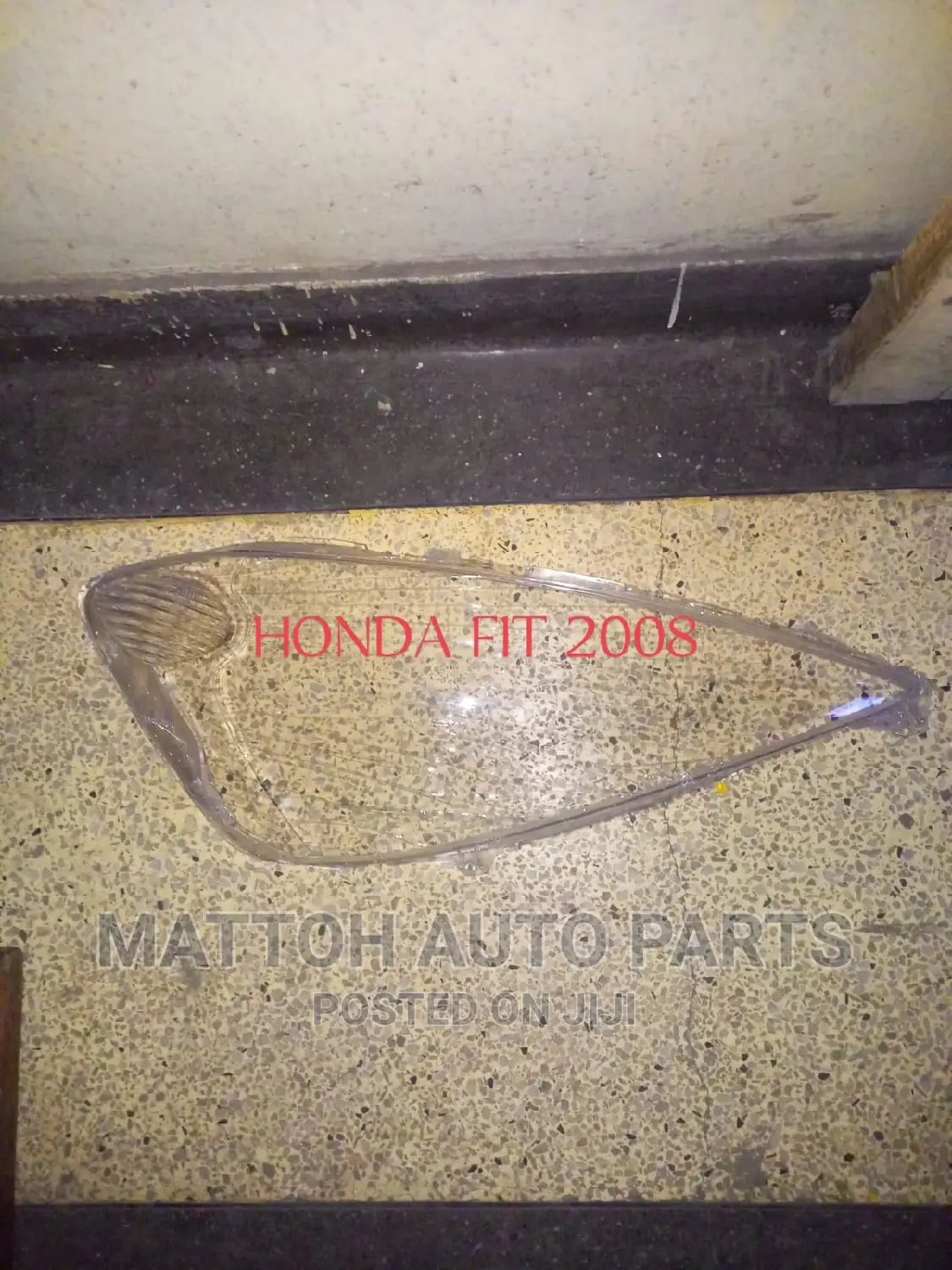 Headlight Lens Honda Fit 2008