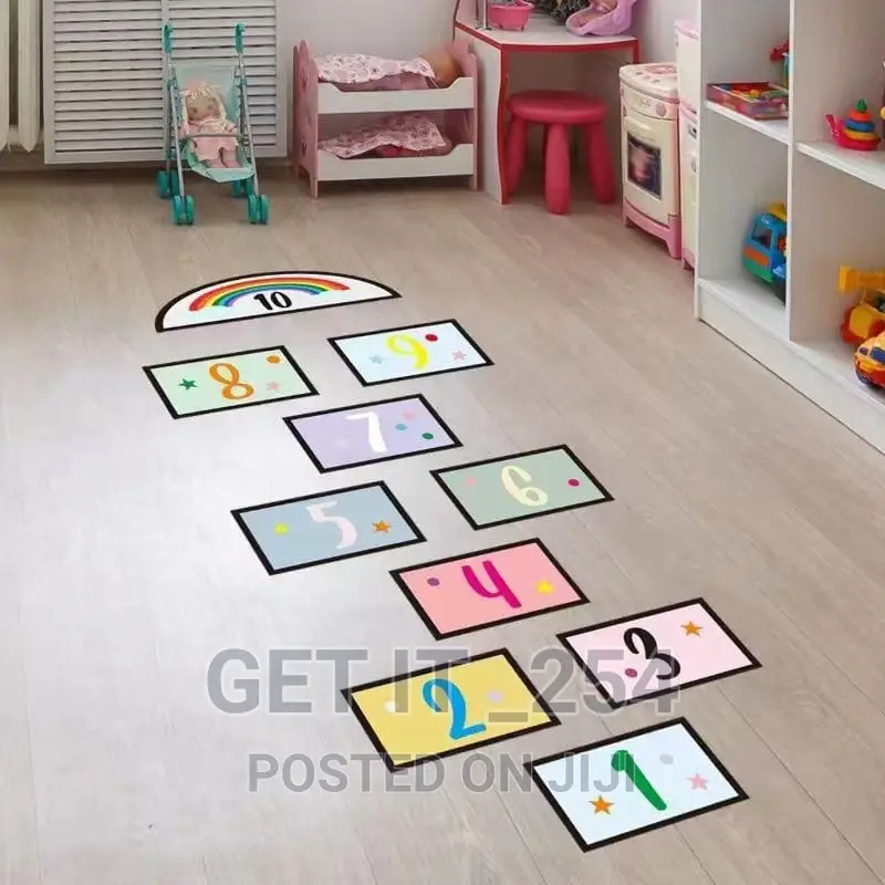 Children's Game Hopscotch Number Sticker