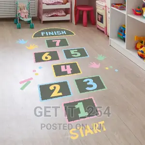 Children's Game Hopscotch Number Sticker