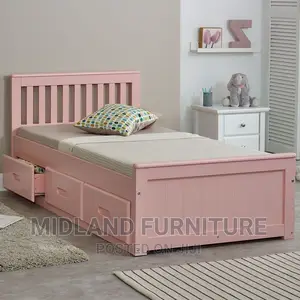Pink Bed for Girls