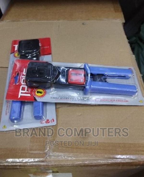 Heavy Duty RJ45 Crimp Tool for Rj 11 4p, RJ12 (6P) and RJ45