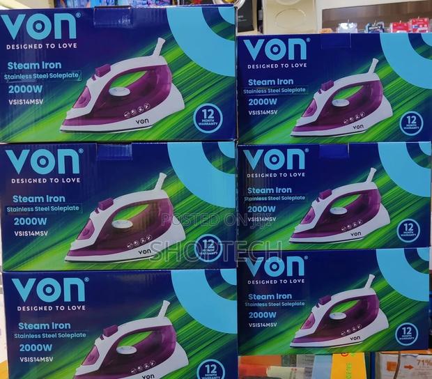 *Von Steam Iron - main view