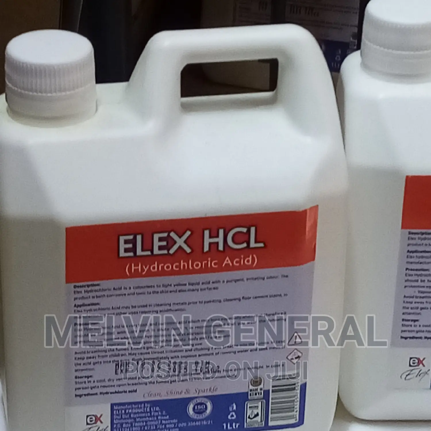 Elex Hydrochloric Acid 1litre(Hcl)