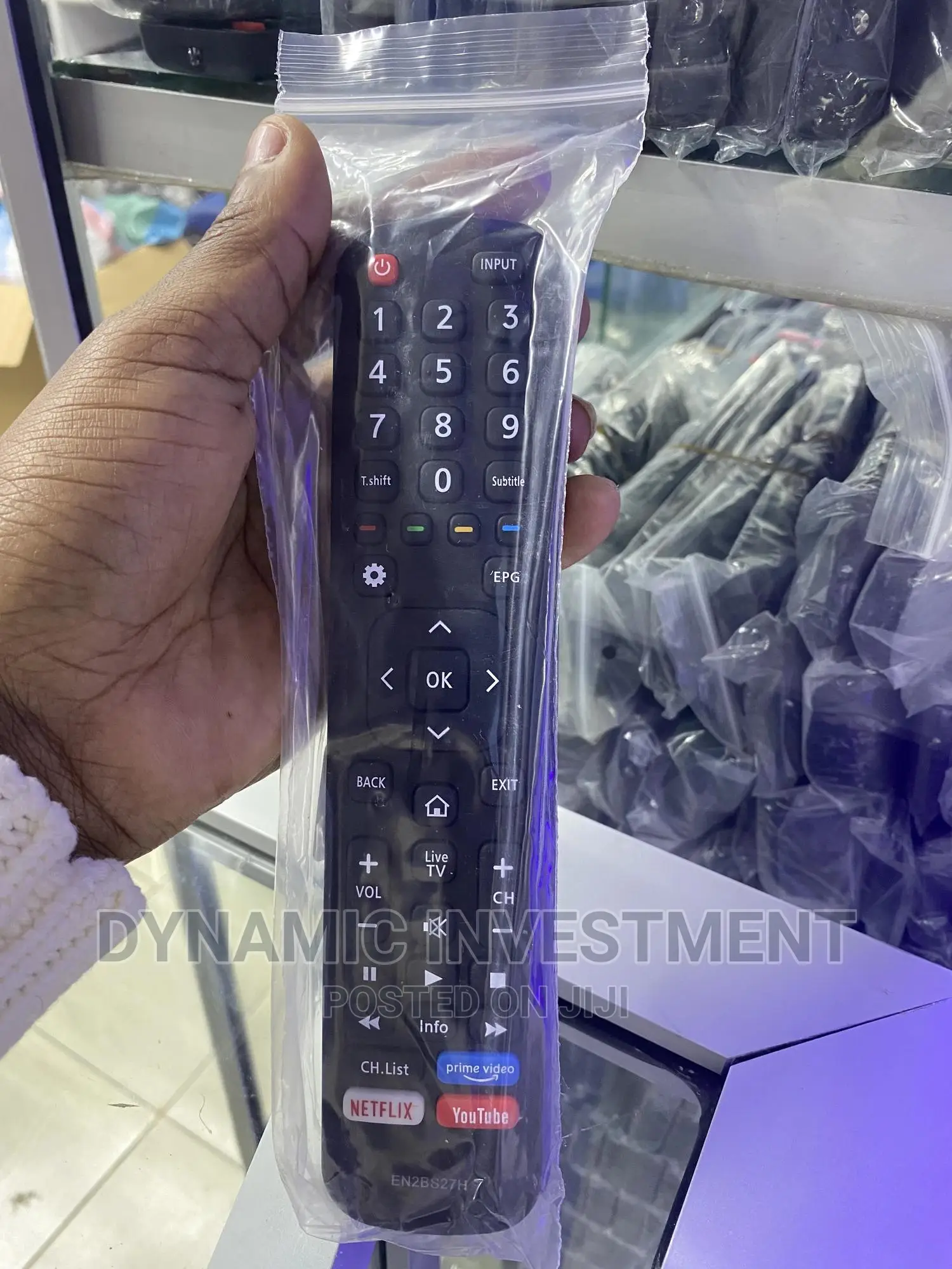 Smart/Android TV Remote Control for Hisense With Prime Video