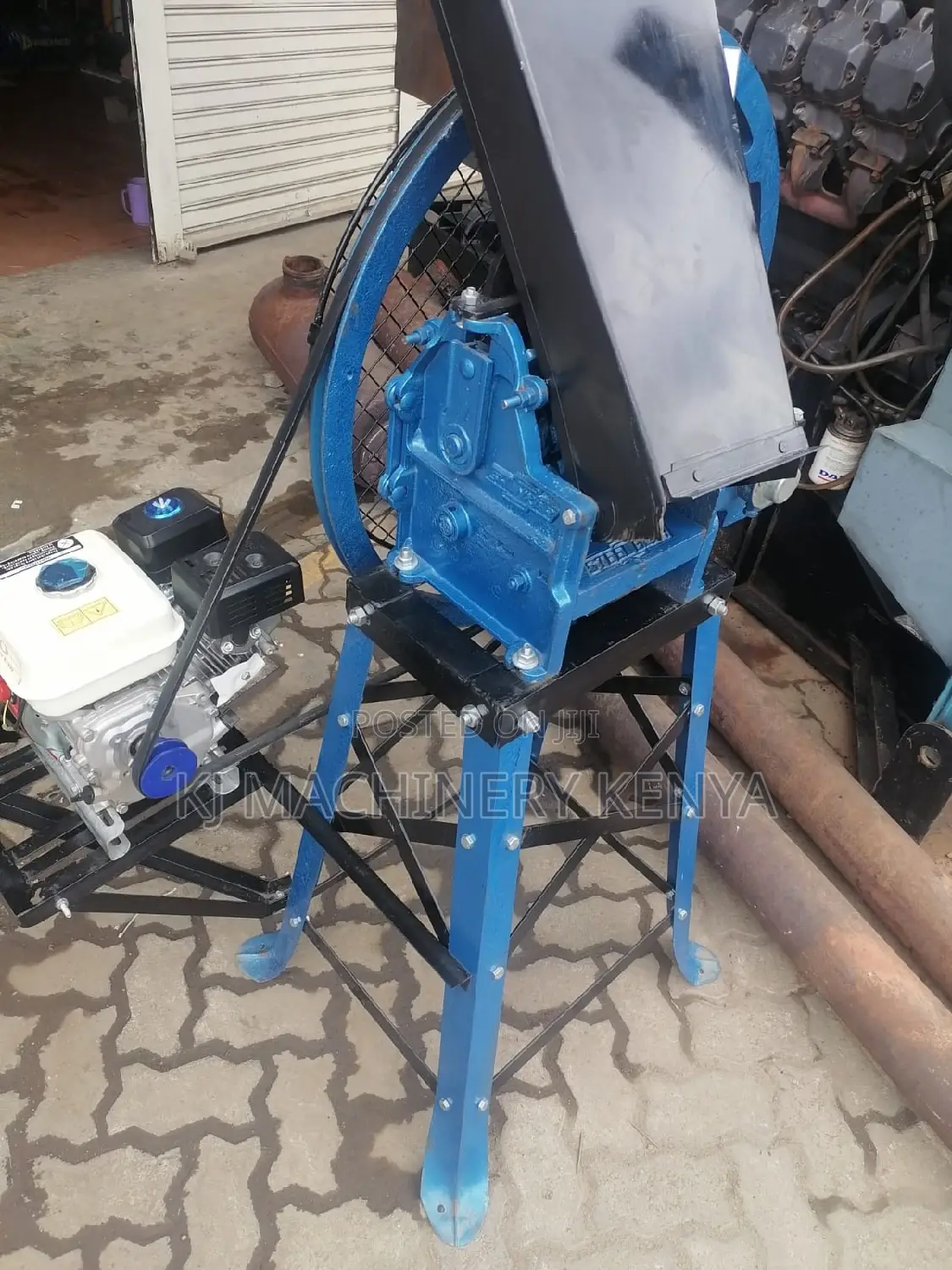 Chaff Cutter Gasoline Powered 7.5hp Engine