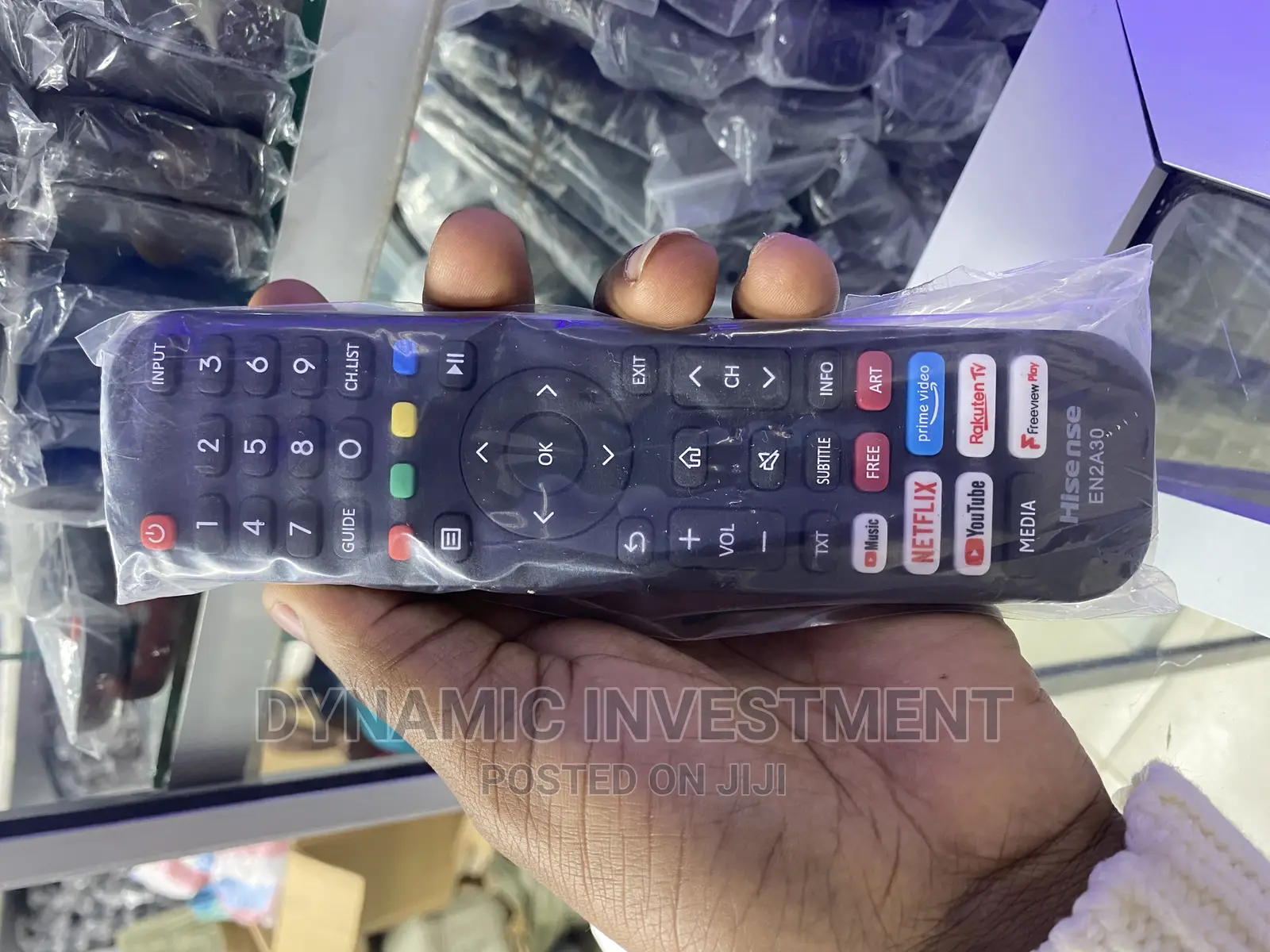 Hisense Remote Control for Smart TVS