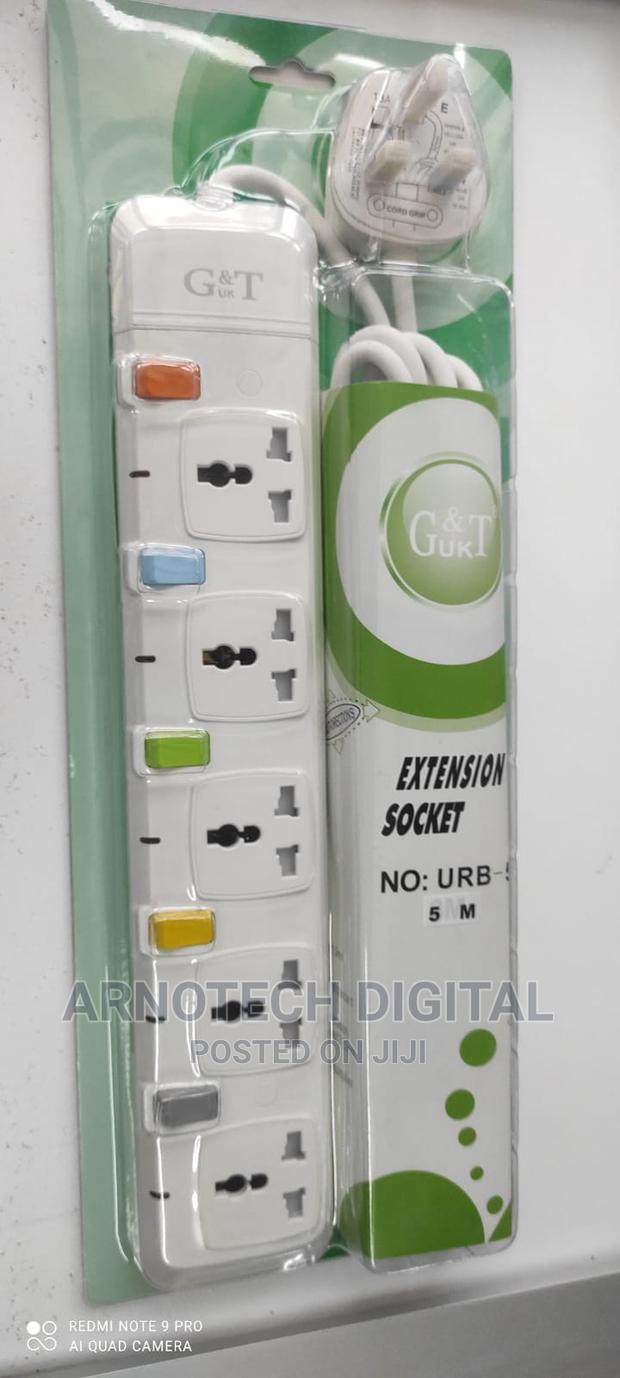 4G T Uk 4- Way Power Extension Cable