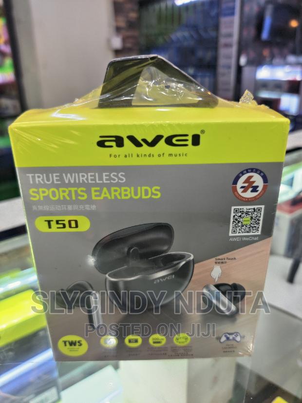 Awei T50 Sports Earbuds - main view