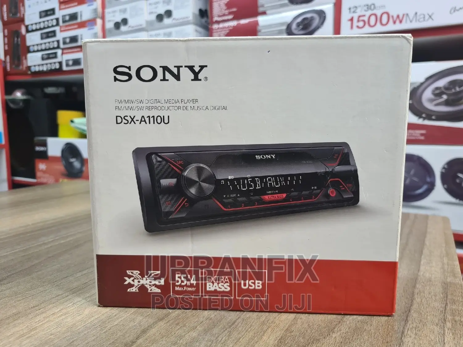 Sony DSX-A110U Car Radio With USB, Aux
