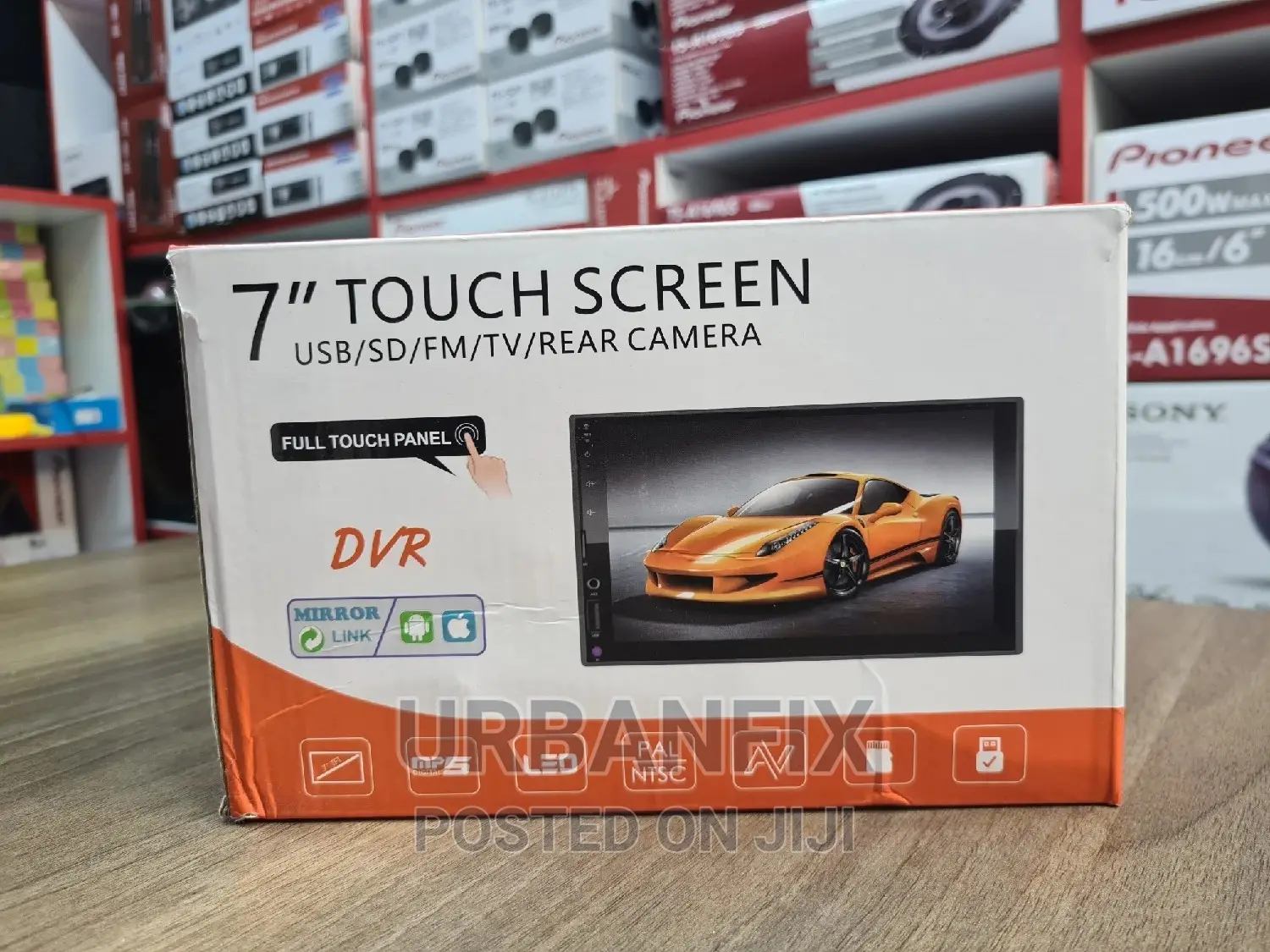 7 Inch Bluetooth Mp5 Car Radio With Fm, Usb, Aux