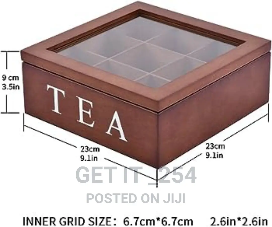 Tea Bags Organizer Box In 3 Colours
