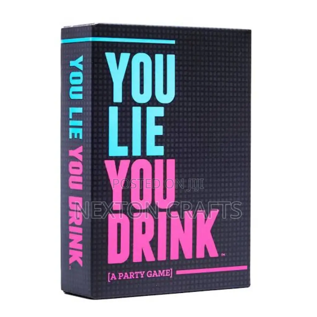 You Lie You Drink
Cards Game