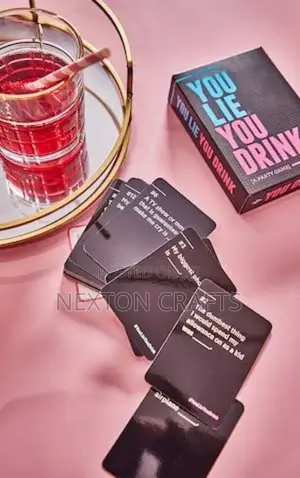 You Lie You Drink
Cards Game