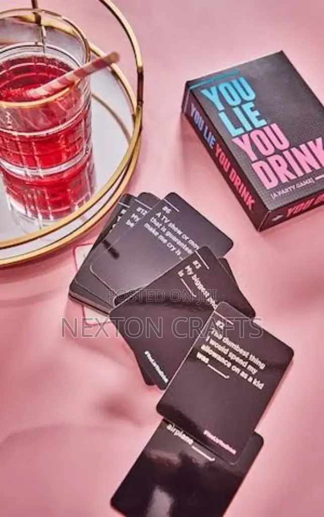 You Lie You Drink
Cards Game