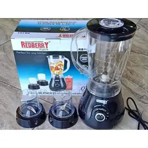 Redberry 3 in 1 Blender With 1.5 LTR Unbreakable Jar