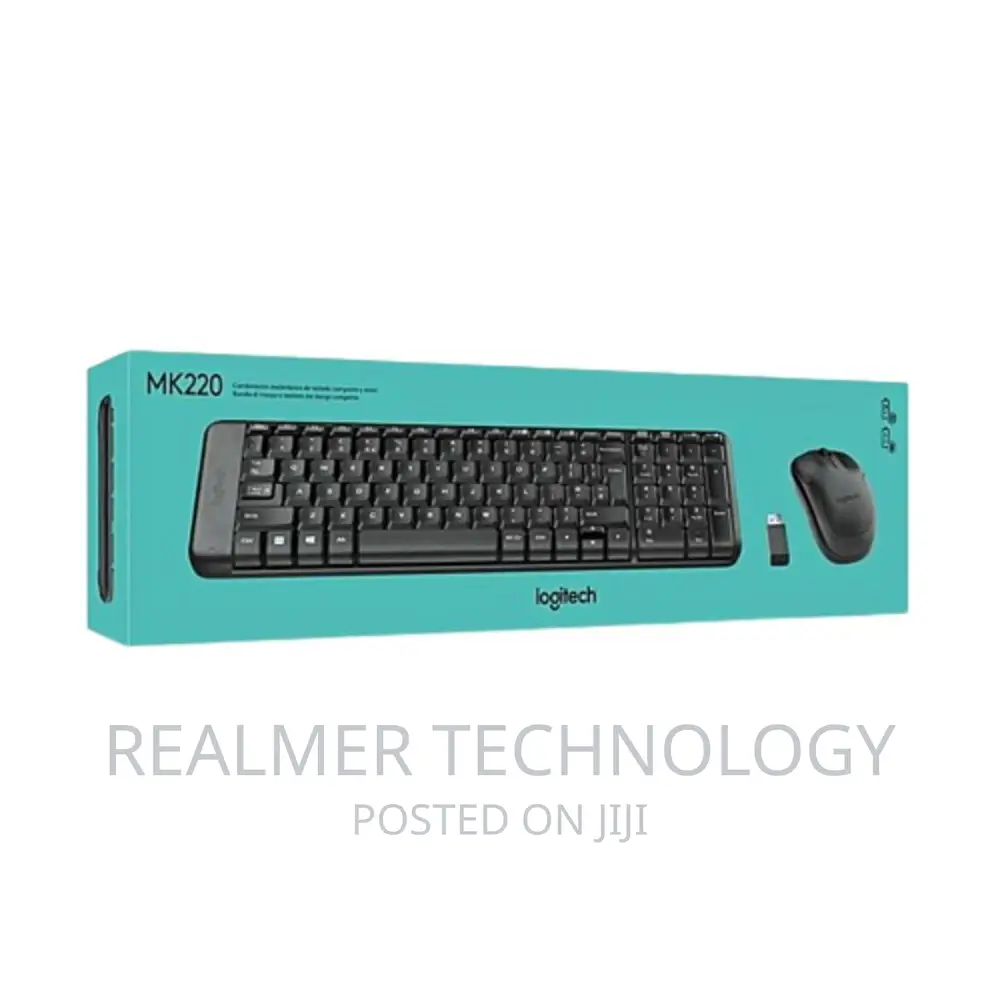 Logitech Mk220 Wireless Keyboard and Mouse Combo