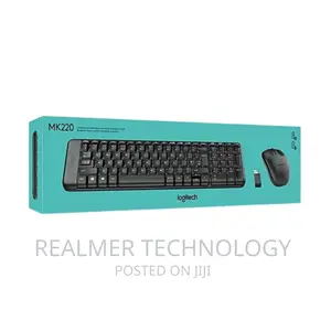 Logitech Mk220 Wireless Keyboard and Mouse Combo