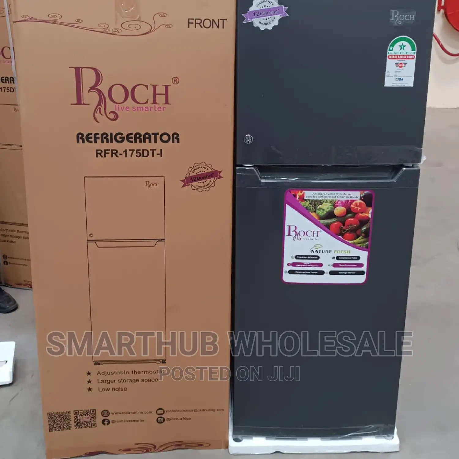 138 Litres Roch 175 Dt I Double Door Refrigerator