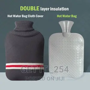 Cloth Covered Hot Water Bottle Bag