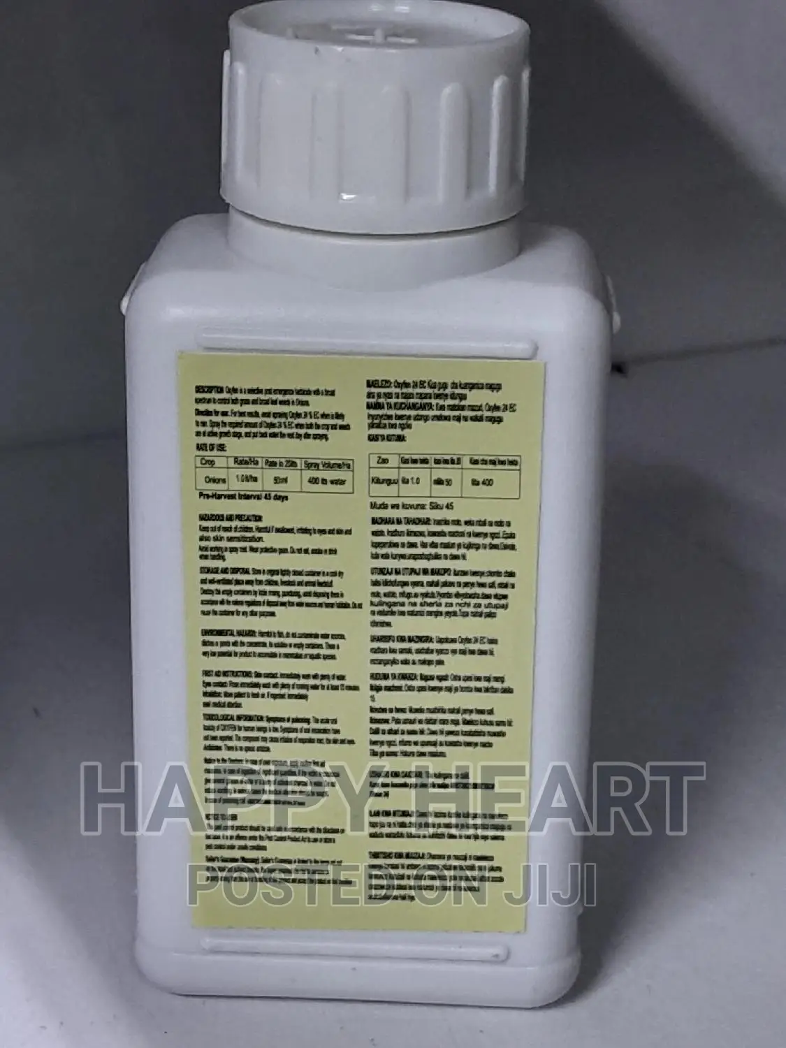 Oxyfen 24%Ec Selective Onion Herbicide