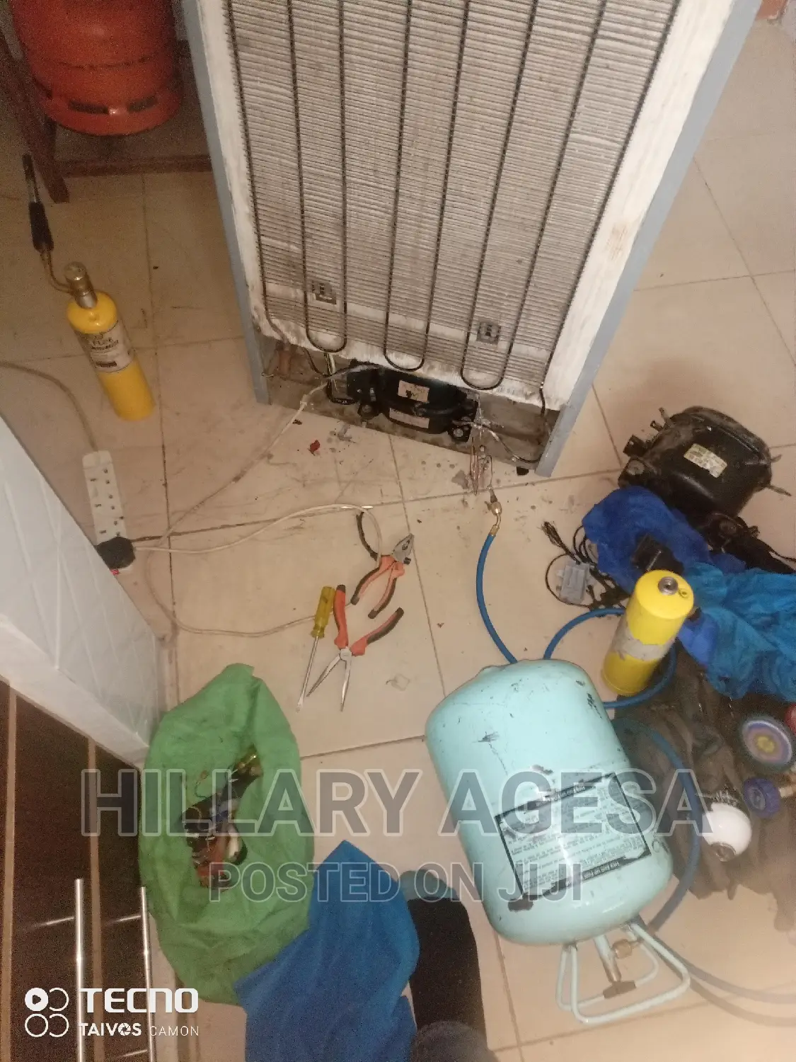 Fridge Gas and Compressor Change