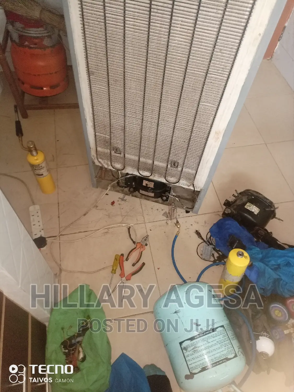 Fridge Gas and Compressor Change
