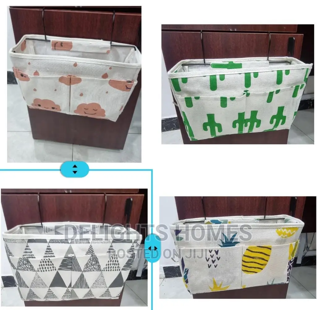 Over the Cabinet Canvas Organizer