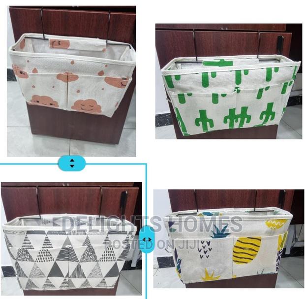 Over the Cabinet Canvas Organizer