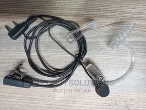 Baofeng Radio 2 Pin Flexible Acoustic Clear Tube Earpiece .