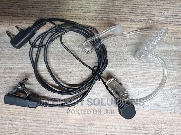 Baofeng Radio 2 Pin Flexible Acoustic Clear Tube Earpiece .