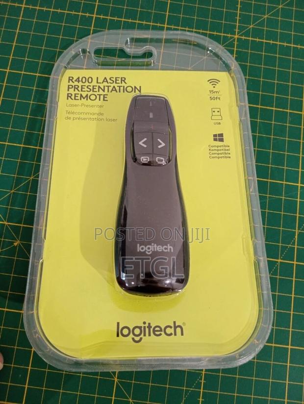 Logitech R400 Wireless Presentation Remote - Black