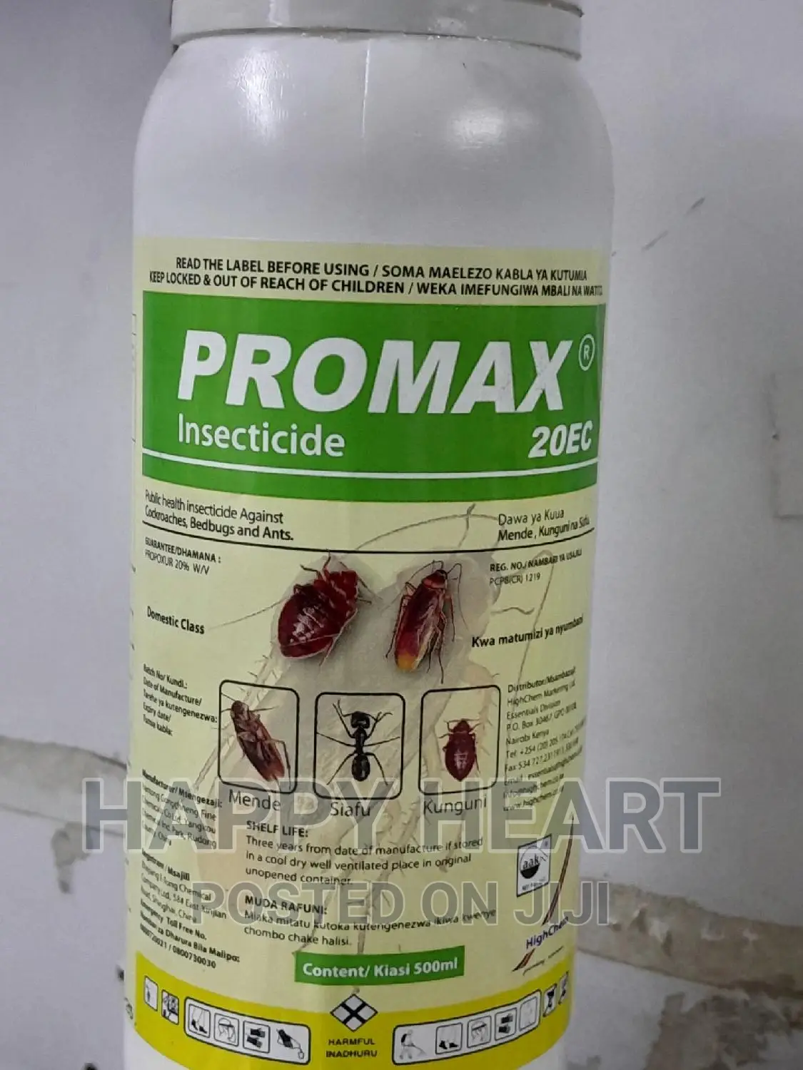 Promax 20ec Insecticide 500ml