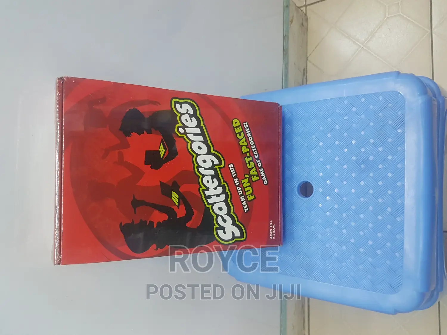 Scattergories Game