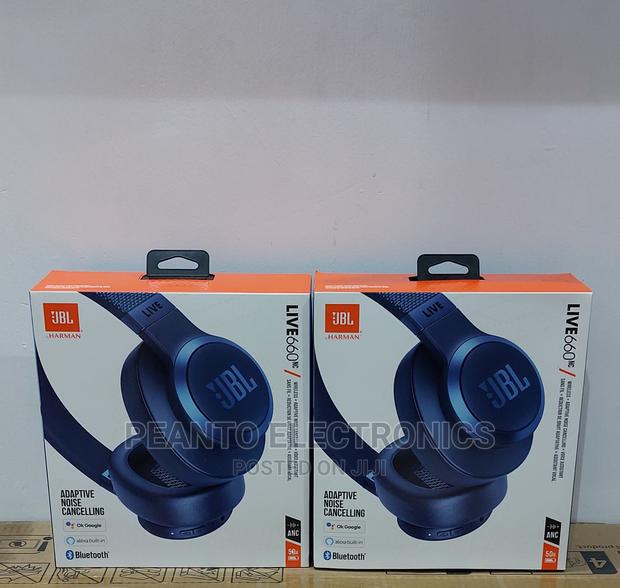 JBL Live 660NC Noise-Canceling Wireless Over-Ear Headphones