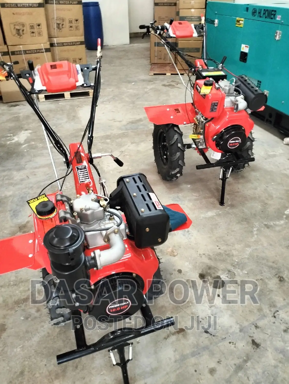 Diesel Power Tillers