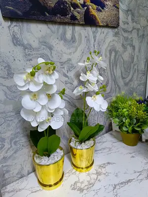 Artificial Orchid Flowers Home Decor Office Aesthetics