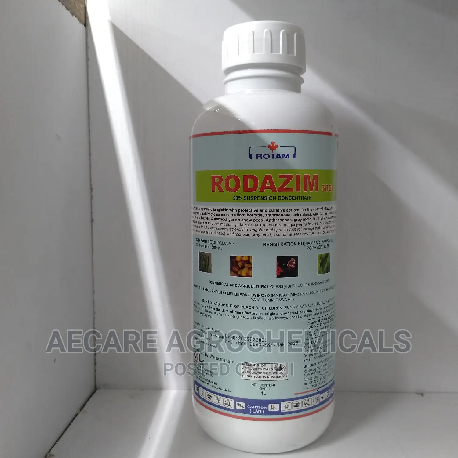 Rodazim 50sc FUNGICIDE 1litre
