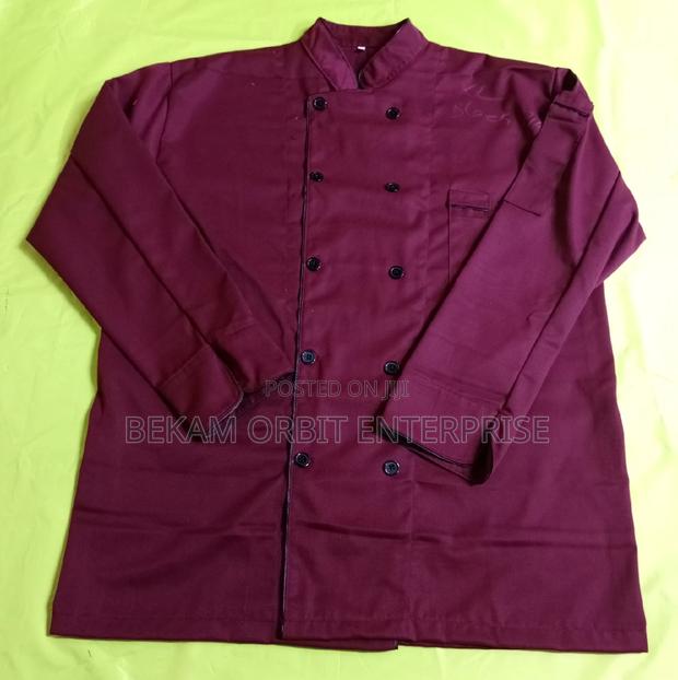 Professional Front Reversible Cotton Chef Jacket - main view