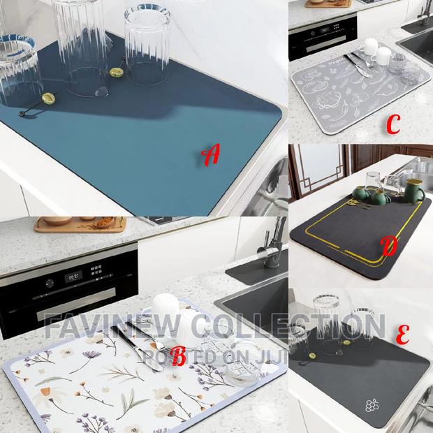 Super Absorbent Kitchen Draining Mat