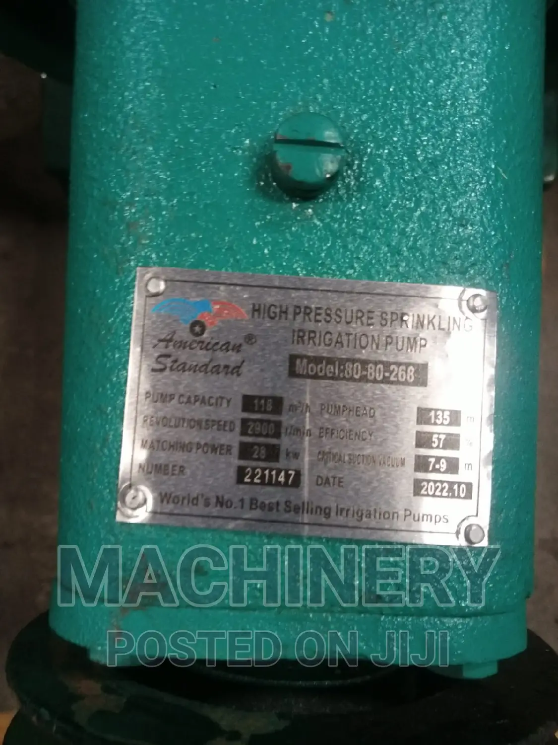 Centrifugal Bare Pump 135m