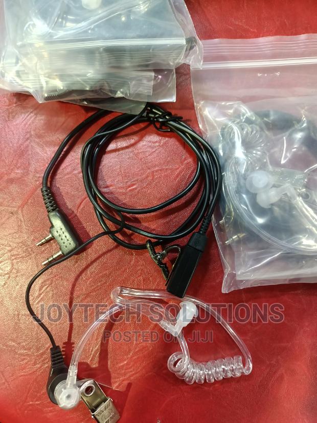 Walkie Talkie 2 Pin Acoustic Tube Earpiece.