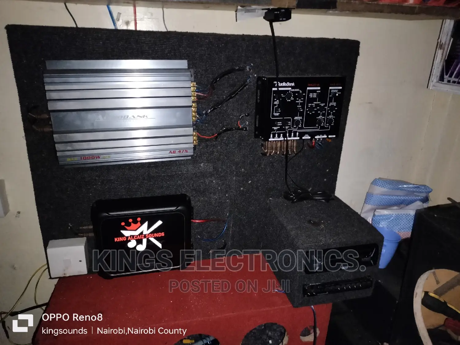 Head Unit Wall Mount