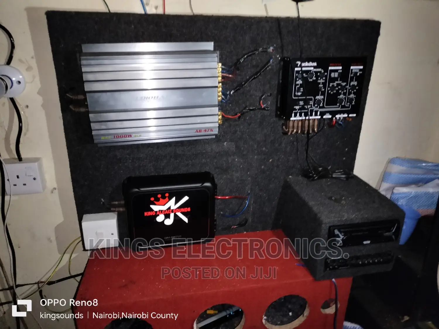 Head Unit Wall Mount