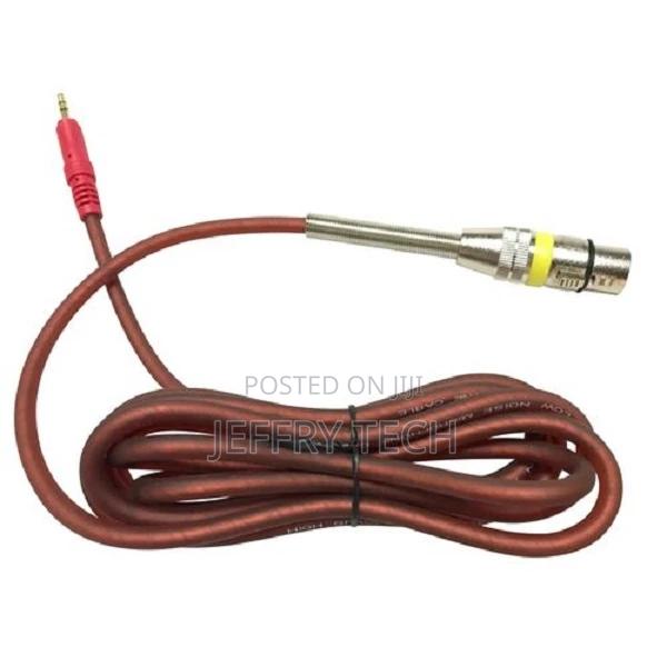 3.5mm Microphone Audio Cable XLR to 3.5mm Female Jack
