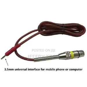 3.5mm Microphone Audio Cable XLR to 3.5mm Female Jack