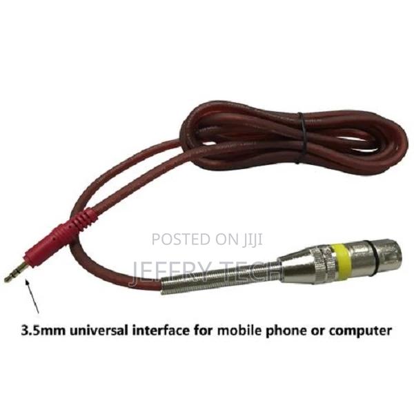 3.5mm Microphone Audio Cable XLR to 3.5mm Female Jack - thumbnail 2