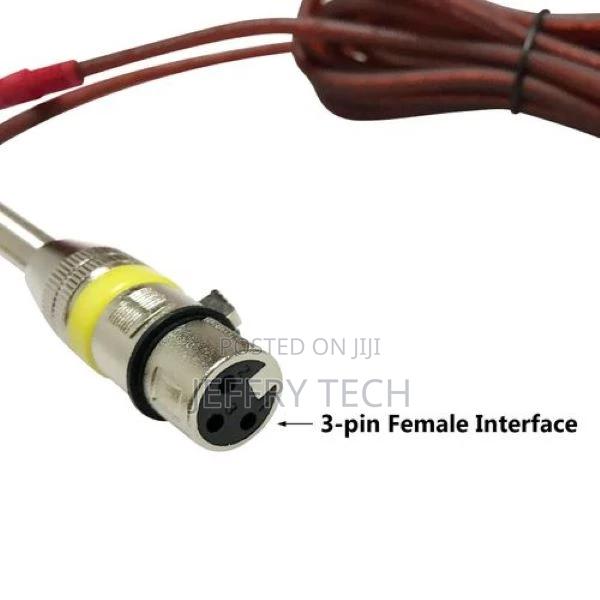 3.5mm Microphone Audio Cable XLR to 3.5mm Female Jack - thumbnail 3
